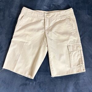 Men's Tan Cargo Shorts